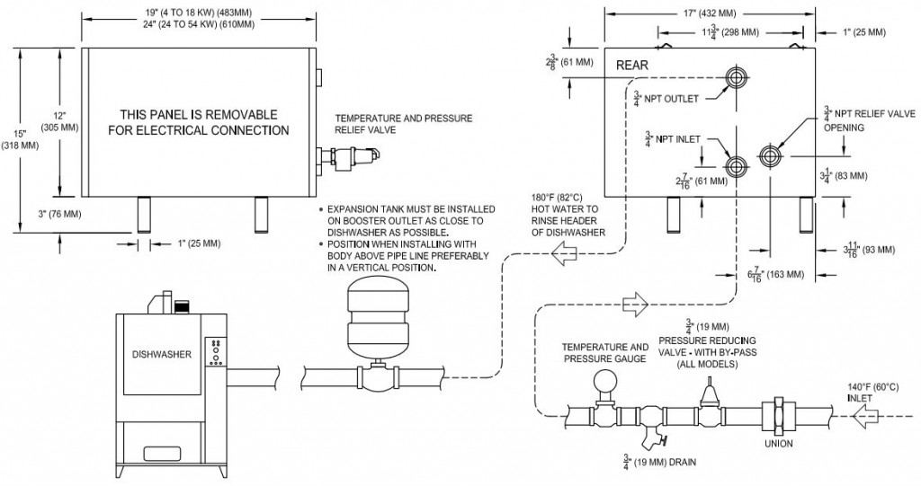 Electric Booster Water Heater | Allied Technologies – Super Hot Boilers